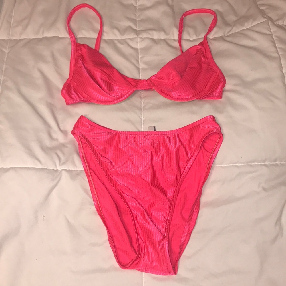 Vintage High Waisted Swim Suit